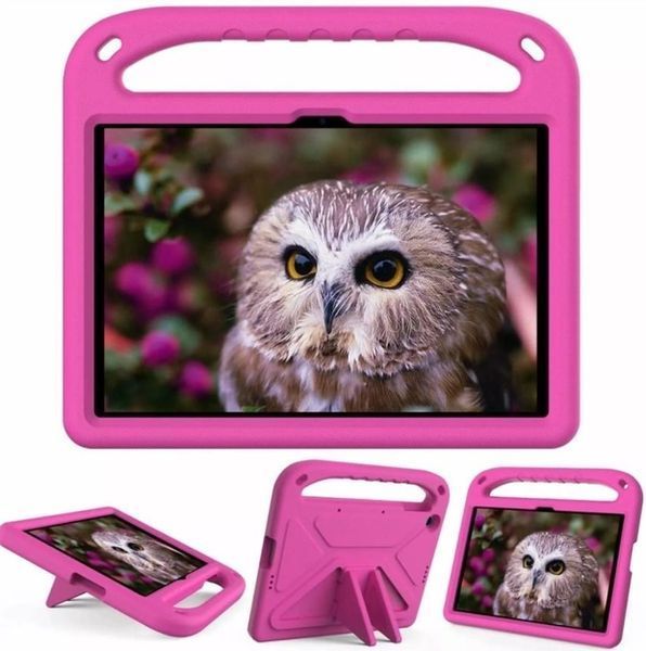 Чехол Kids Case Tablet на iPad 10.2" (2021 / 2020 / 2019) / розовый 094226 фото