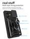 PC + TPU чохол Camshield armor для Realme 10 Pro Plus / сріблястий 89412 фото 2