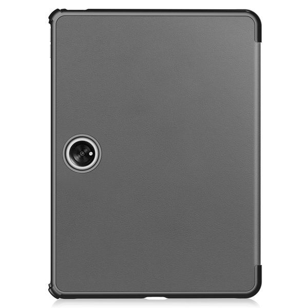 Шкіряний чохол-книжка Crazy Horse для OnePlus Pad (11.61") / сірий 091415 фото