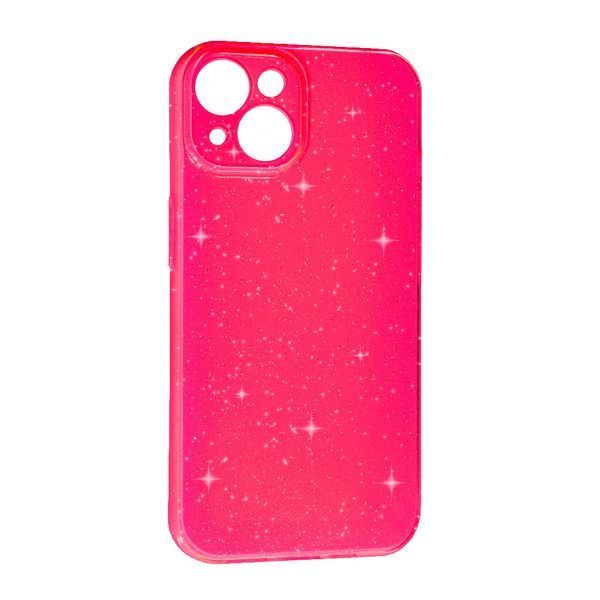TPU чехол Summer Vibe для iPhone 14 малиновый 088912 фото