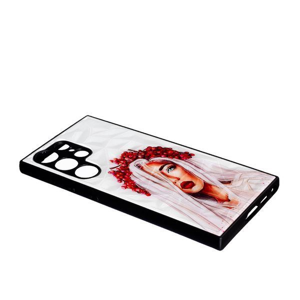 TPU чохол Prisma Ladies на Samsung Galaxy S23 Ultra (на самсунг із23 ультра) Ukrainian Girl 087742 фото