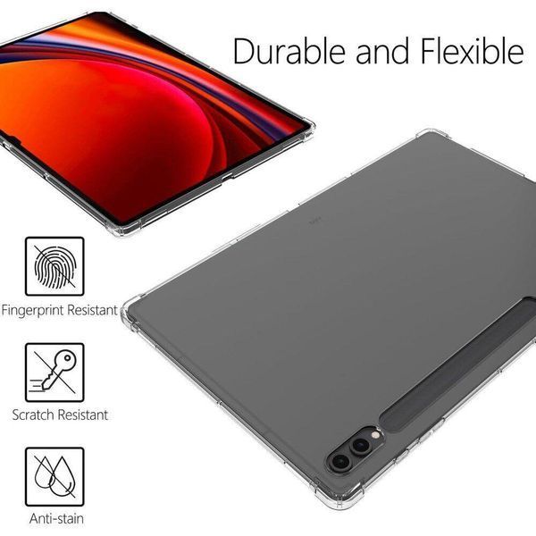 Протиударний чохол WXD на планшет Samsung Galaxy Tab S9 Ultra (14.6") / прозорий 093675 фото