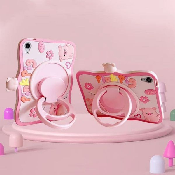 Чехол Happy Case на планшет iPad 10.9" (2022) / Pink Pig 099421 фото
