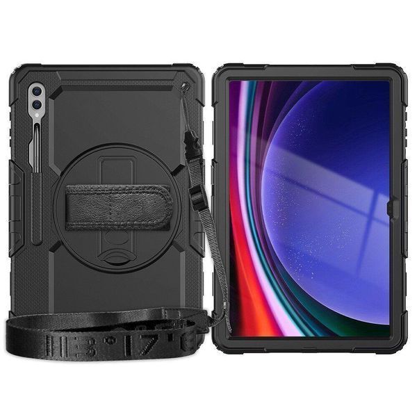 PC + TPU чохол Armor Cover Tablet на планшет Samsung Galaxy Tab S8 Ultra (14.6") / чорний 201440 фото