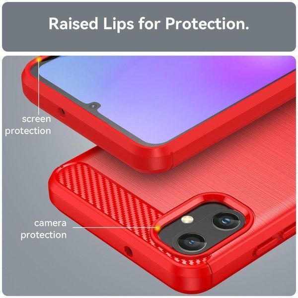 TPU чохол накладка Urban для Samsung Galaxy A05 / червоний 093734 фото