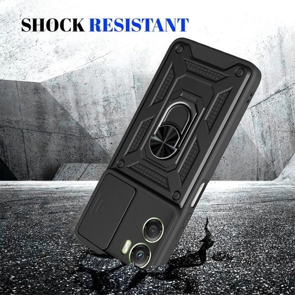 PC + TPU чехол Camshield Armor для Motorola G06 / красный 100664 фото