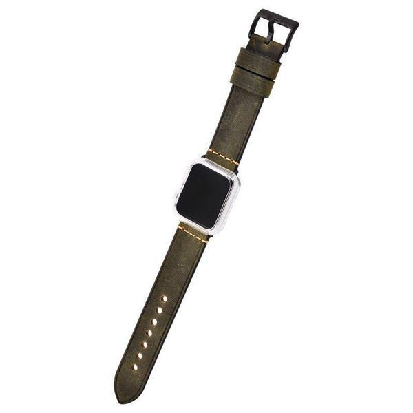 Ремінець Apple Watch Leather 40 mm with TPU 0,8 mm (2 види) 16615 фото