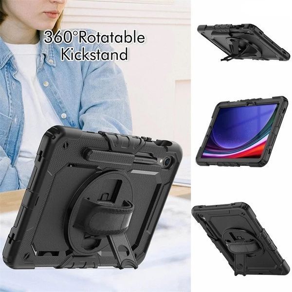 PC + TPU чохол Armor Cover Tablet на планшет Samsung Galaxy Tab S10 FE Plus (13.1") / чорний 099533 фото
