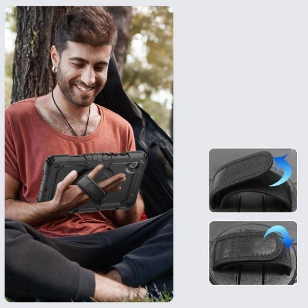 PC + TPU чехол Armor Cover Tablet на планшет Samsung Galaxy Tab A9 Plus (11") / черный 096951 фото