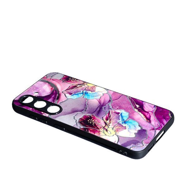 TPU чохол Marble Ultraviolet для Samsung Galaxy S23 Plus Dark Purple 088611 фото