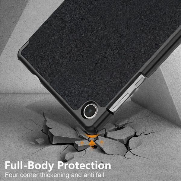 Кожаный чехол книжка Crazy Horse для Lenovo Tab M8 4th Gen graffiti 093868 фото