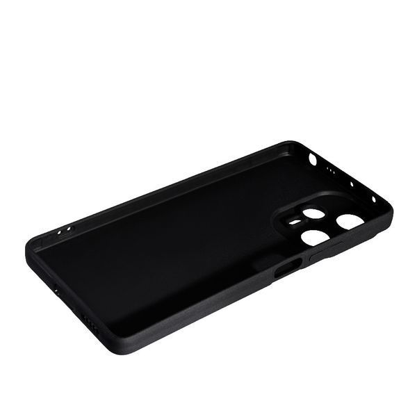 TPU чехол накладка Smitt для Poco F5 черный 094481 фото