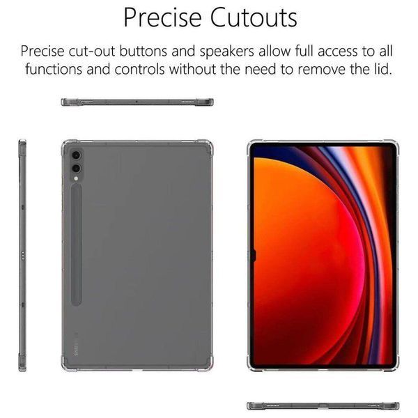 Протиударний чохол WXD на планшет Samsung Galaxy Tab S9 Ultra (14.6") / прозорий 093675 фото