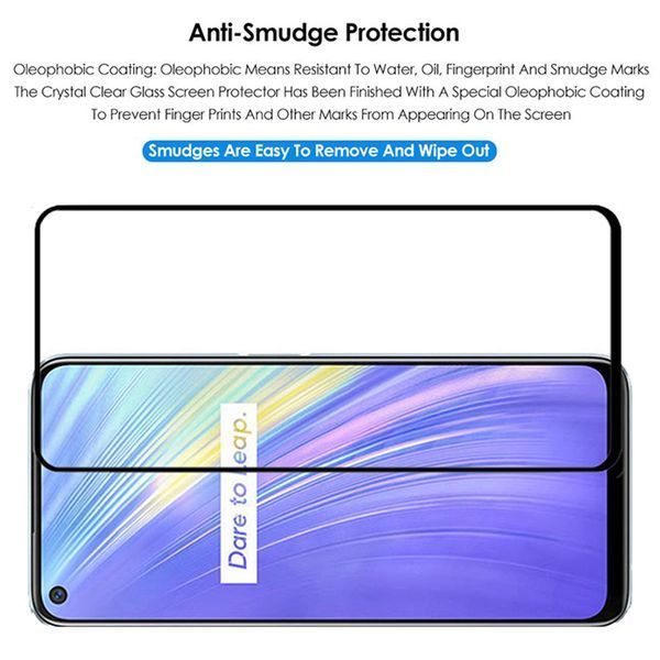 Захисне скло для Realme 9 Pro Plus / чорний 86142 фото