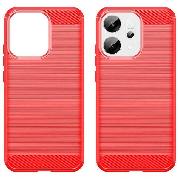 TPU чехол накладка Urban для OPPO Reno 14 / красный 100758 фото