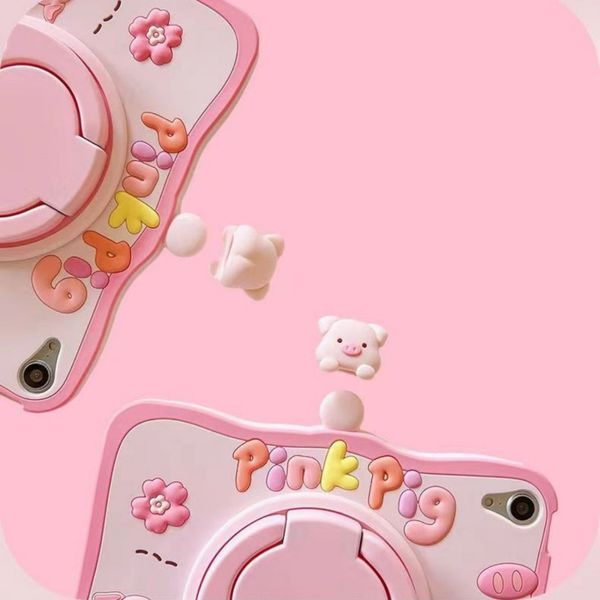 Чехол Happy Case на планшет iPad 10.9" (2022) / Pink Pig 099421 фото
