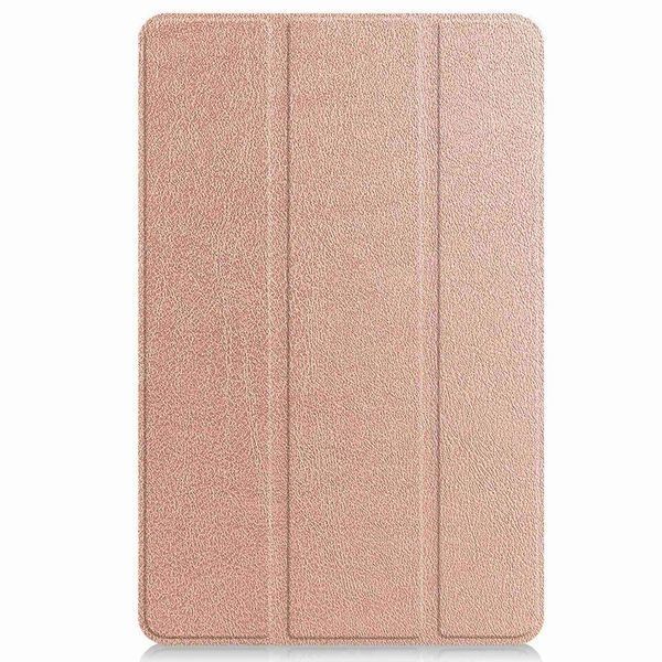 Кожаный чехол книжка Crazy Horse для Oppo Pad Air rose gold 092022 фото