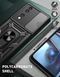 PC + TPU чехол Camshield armor для Honor 70 / синий 89463 фото 5