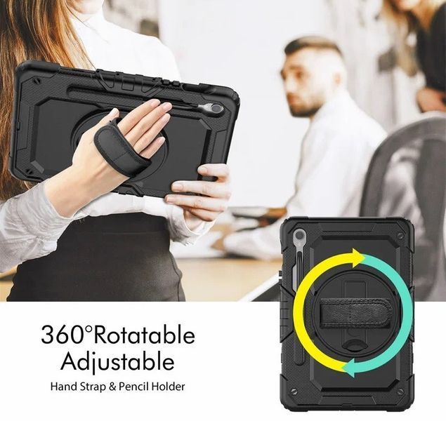 PC + TPU чохол Armor Cover Tablet на планшет Samsung Galaxy Tab S10 FE Plus (13.1") / чорний 099533 фото