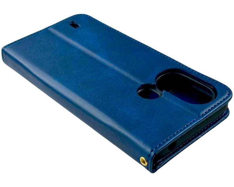 Чехол книжка Amsterdam для ZTE Blade L220 синий 90660 фото