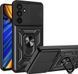 PC + TPU чохол Camshield для Samsung Galaxy M55 (5G) / сріблястий 097053 фото 5
