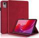 Чохол-книжка Wood book на планшет Lenovo Xiaoxin Pad 2024 (11") / червоний 095646 фото 1