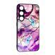 TPU чохол Marble Ultraviolet для Samsung Galaxy S23 Plus Dark Purple 088611 фото 1