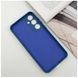 Чехол накладка TPU Liquid Silk для Samsung Galaxy S24 FE / navy blue 201174 фото 2