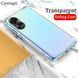 Чехол WXD силиконовый противоударный для Oppo A58 (4G) / прозрачный 091165 фото 2