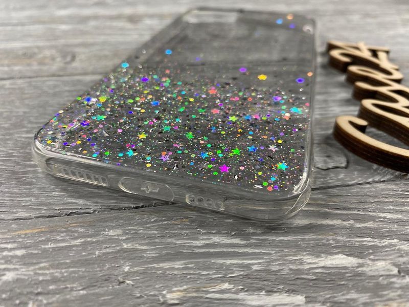 TPU чехол Star Glitter для Apple iPhone 11 Pro Max прозрачный 083182 фото