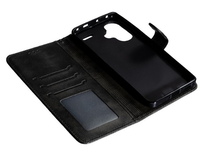 Шкіряний чохол книжка Business Book на Xiaomi Redmi Note 13 Pro Plus (5G) / чорний 095960 фото
