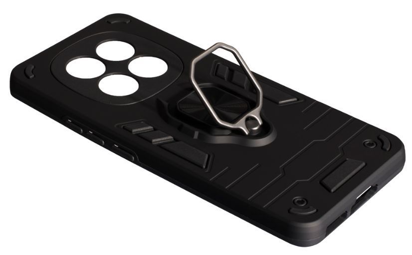 PC + TPU чехол New Transformer для Xiaomi Redmi Note 15 Pro (5G) / черный 204325 фото