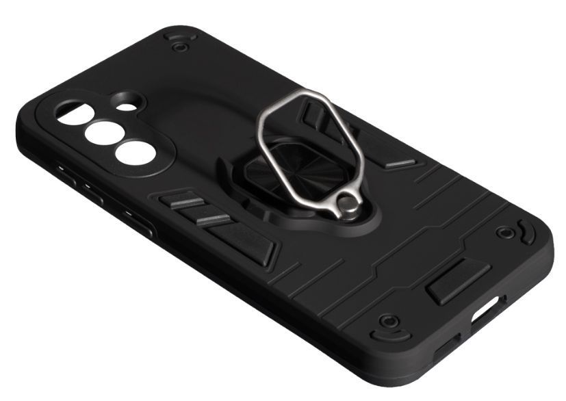 PC + TPU чехол New Transformer для Samsung Galaxy A57 (5G) / черный 204639 фото