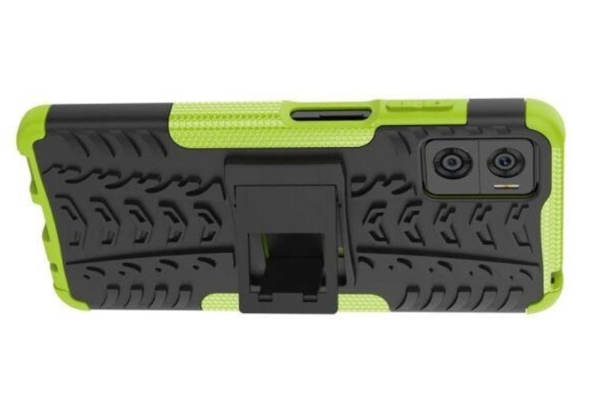 PC + TPU чехол Armor на Motorola E22 зеленый 91365 фото