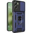 PC + TPU чехол Camshield Armor для Motorola G06 / синий