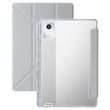 Чехол книжка Transparent Origami на Lenovo Xiaoxin Pad 2024 (11") / серый