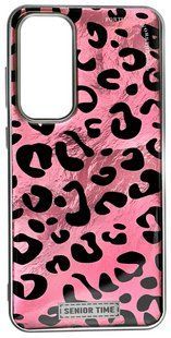 TPU чохол Leopard Case для Samsung Galaxy S24 FE / pink 202046 фото