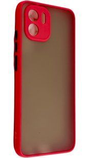 TPU чохол накладка Matte Color Case для Xiaomi Redmi A1 Plus червоний 092073 фото