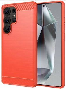 TPU чехол накладка Urban для Samsung Galaxy S25 Ultra / красный 202826 фото