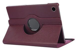 Шкіряний чохол книжка 360 для Samsung Galaxy Tab A11 Plus (11") / фіолетовий 204099 фото
