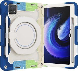 Чехол Rainbow Armor Tablet на планшет Xiaomi Mi Pad 6 (11") / голубой 097798 фото