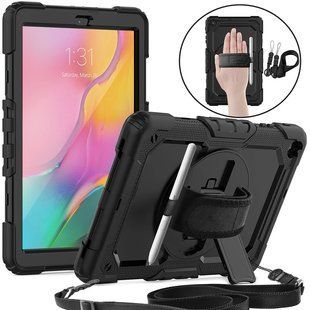 PC + TPU чехол Armor Cover Tablet на планшет Samsung Galaxy Tab A 10.1" (T510 / T515) / черный 096954 фото