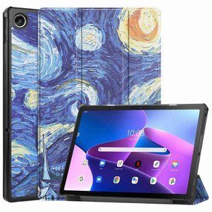Шкіряний чохол книжка Crazy Horse для Lenovo XiaoXin Pad 2022 зоряна ніч 095402 фото