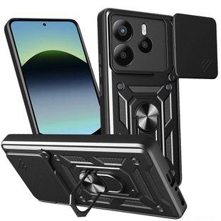 PC + TPU чохол Camshield Armor для Xiaomi Redmi Note 14 (4G) / чорний 099818 фото