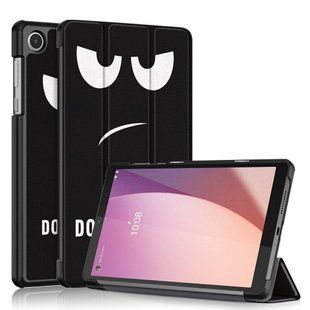 Кожаный чехол книжка Crazy Horse для Lenovo Tab M8 4th Gen dont touch me 093869 фото