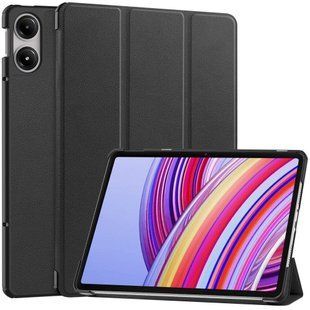 Чохол книжка Crazy Horse на Xiaomi Redmi Pad 2 Pro (12.1") / чорний 203987 фото
