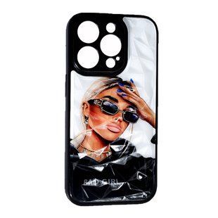 TPU чехол Prisma Ladies на iPhone 14 Pro (на айфон 14 про) Bad Girl 086695 фото
