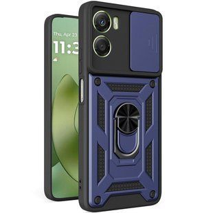 PC + TPU чехол Camshield Armor для Motorola G06 / синий 100665 фото