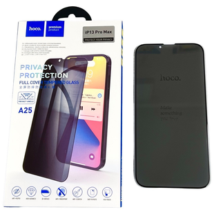 Защитное стекло Hoco A15 на IPhone 13 Pro Max (на айфон 13 про макс) черный 085003 фото
