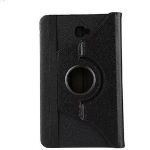 Кожаный чехол книжка 360 для Samsung Galaxy Tab A 10.1 T580 T585 / черный 100310 фото